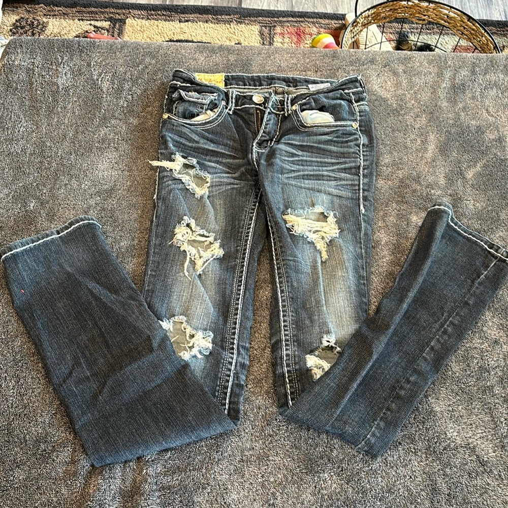 Machine jeans